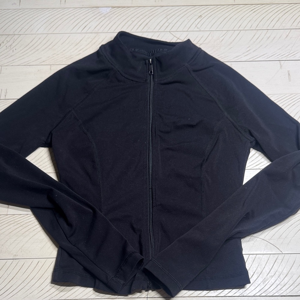 PacSun Black Zip-Up Top